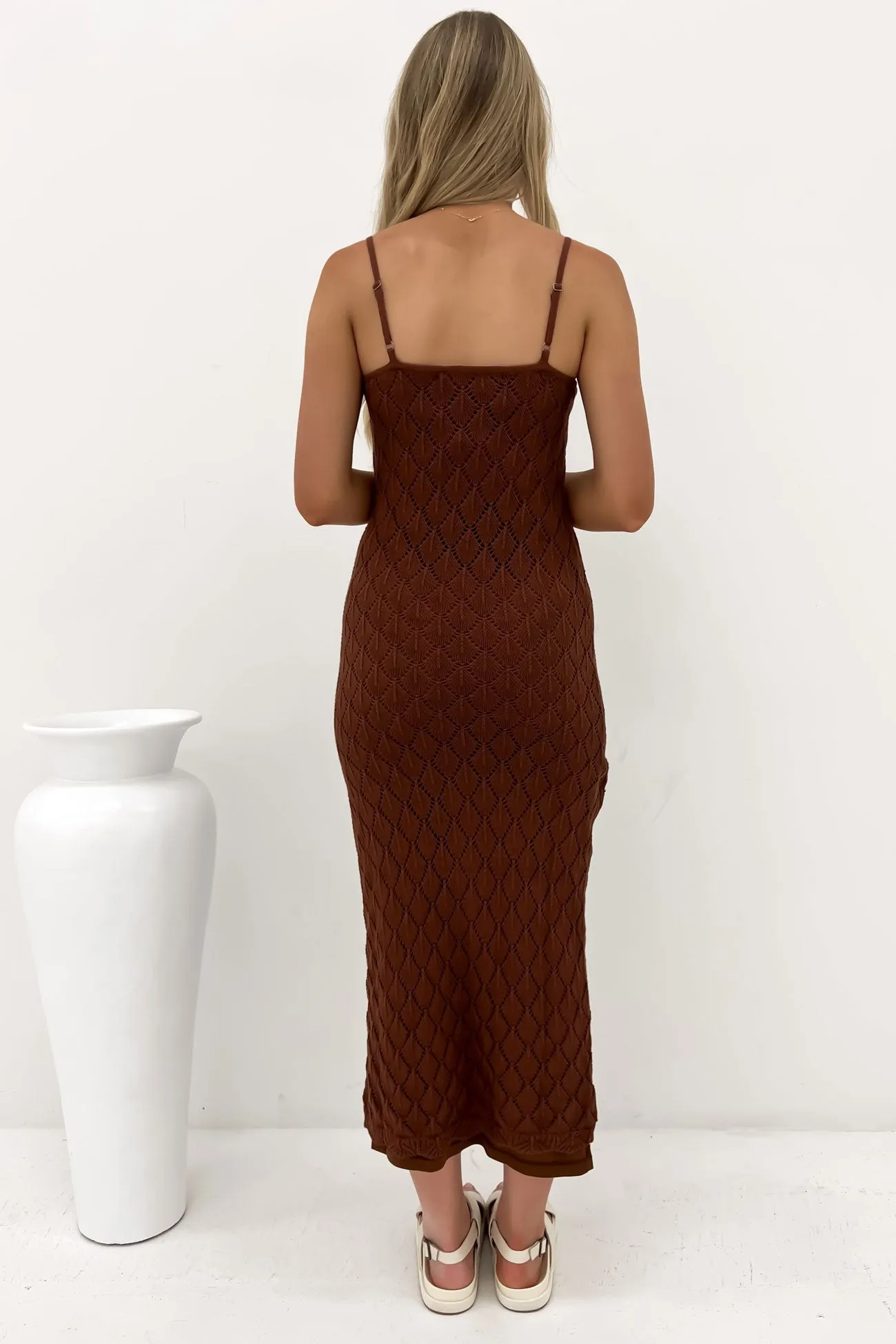 Hunter Maxi Dress Brown