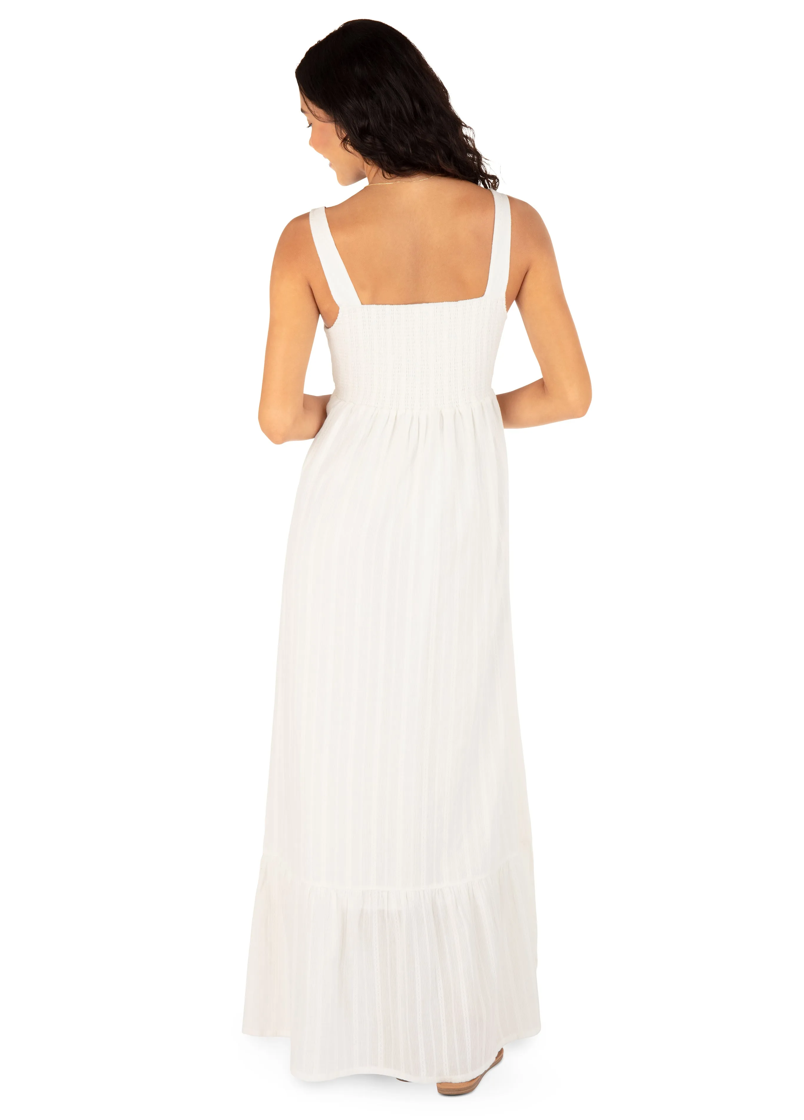 Hurley Melody reversable Maxi dress hu022d4 white