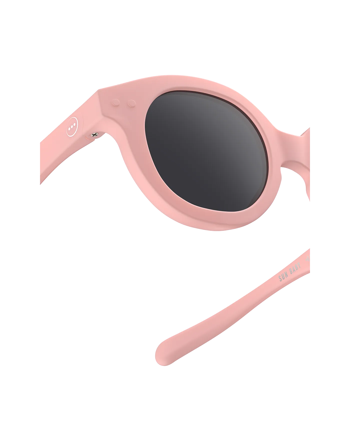 Izipizi, Baby Sunglasses (0-9 Months) 100% UV Protective, Pastel Pink