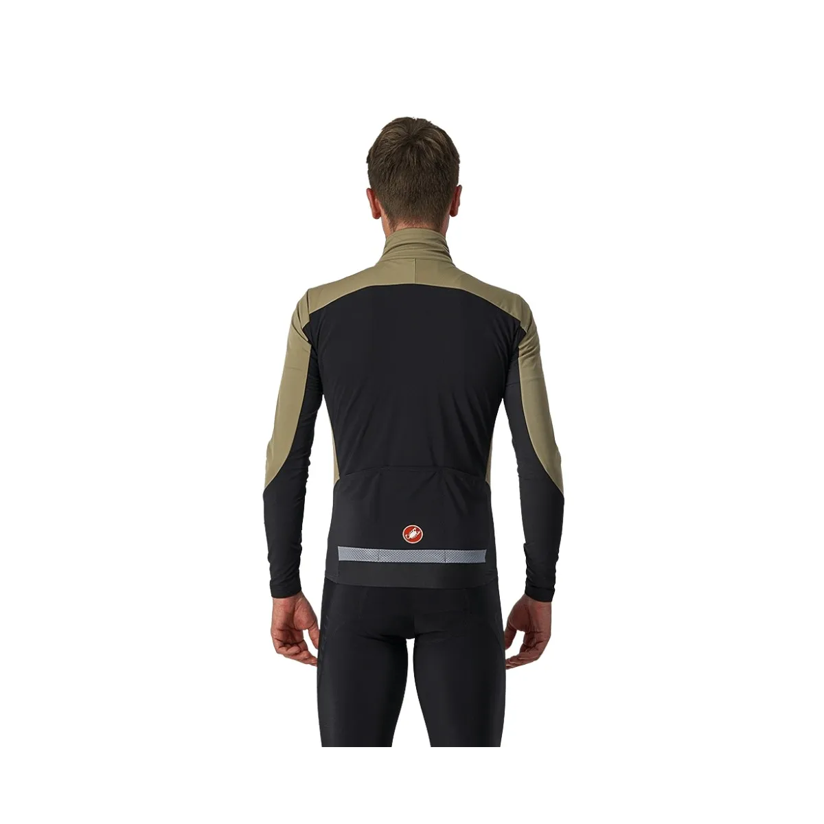 Jacket Castelli Beta Ros Olive Green Black