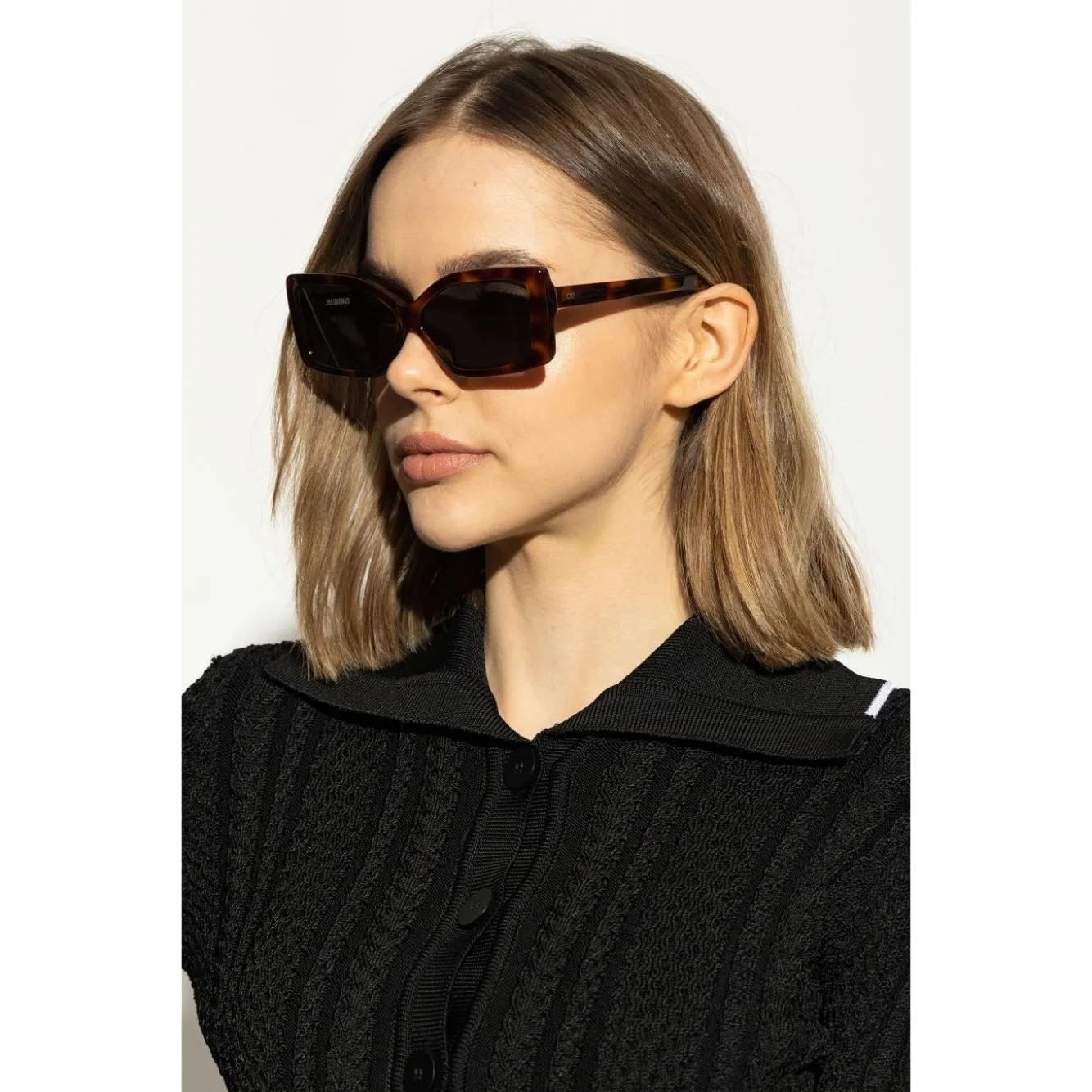 JACQUEMUS Sunglasses Brown