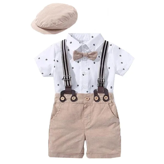 Kids Baby Boy Romper Outfit Set