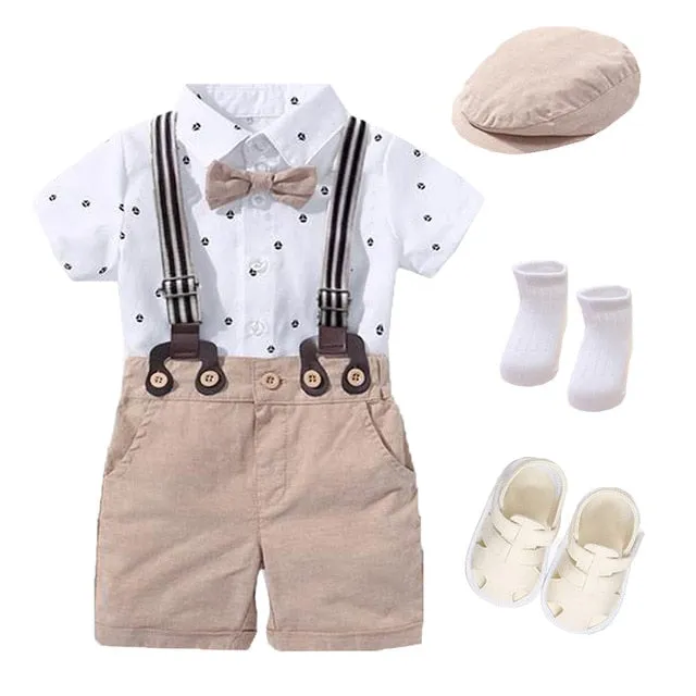 Kids Baby Boy Romper Outfit Set