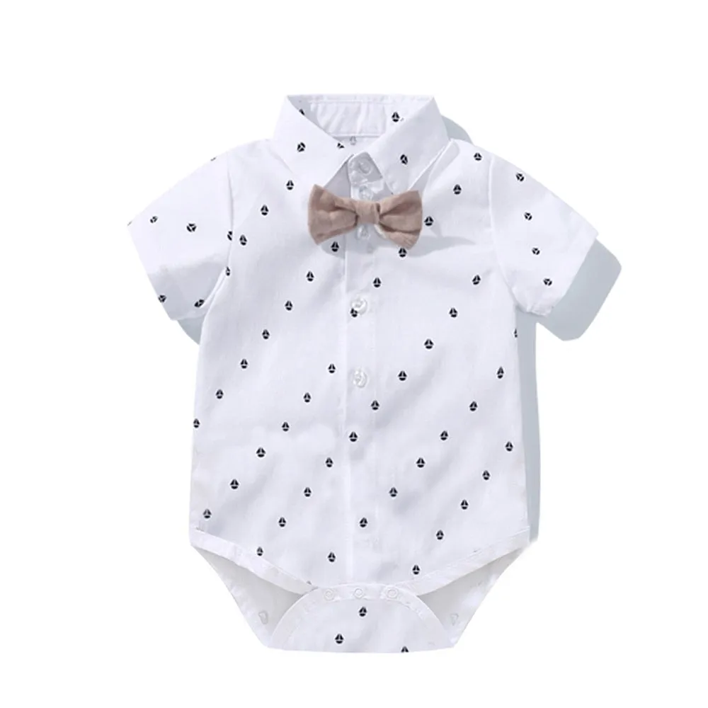 Kids Baby Boy Romper Outfit Set