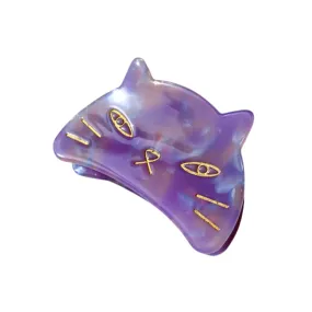 Kitty Cat Hair Claw Clip