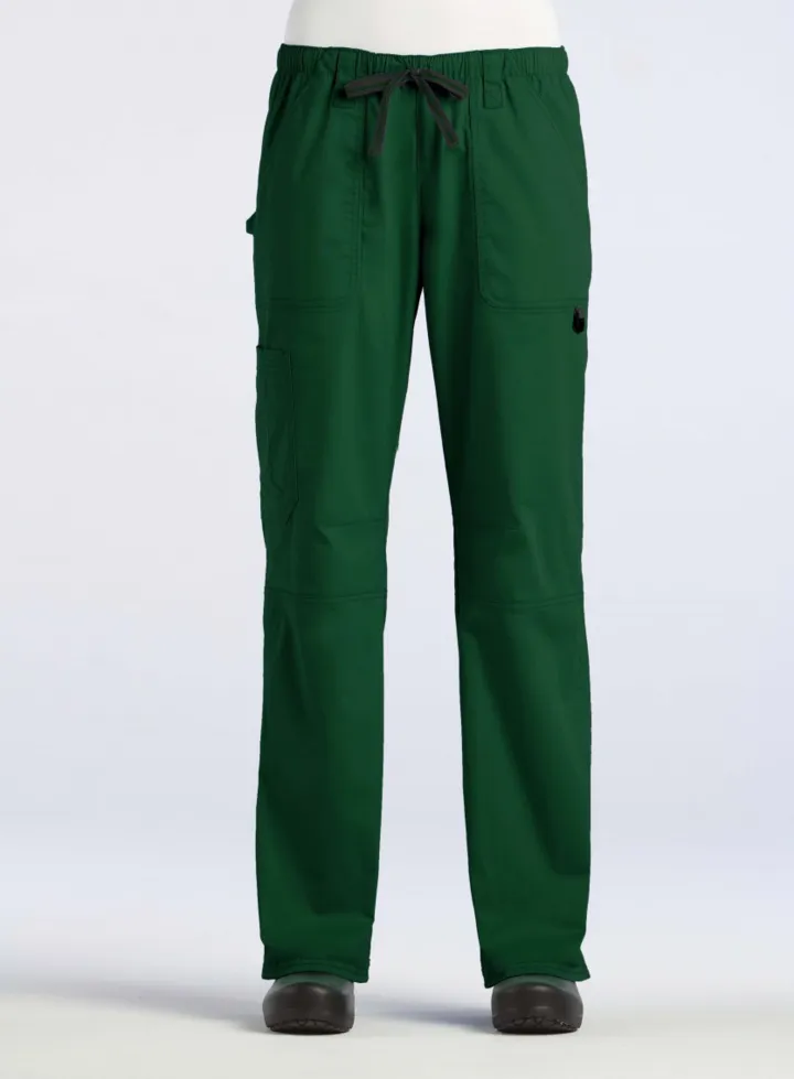 Ladies Adjustable Functional Pant by Maevn  XXS-3XL / HUNTER GREEN