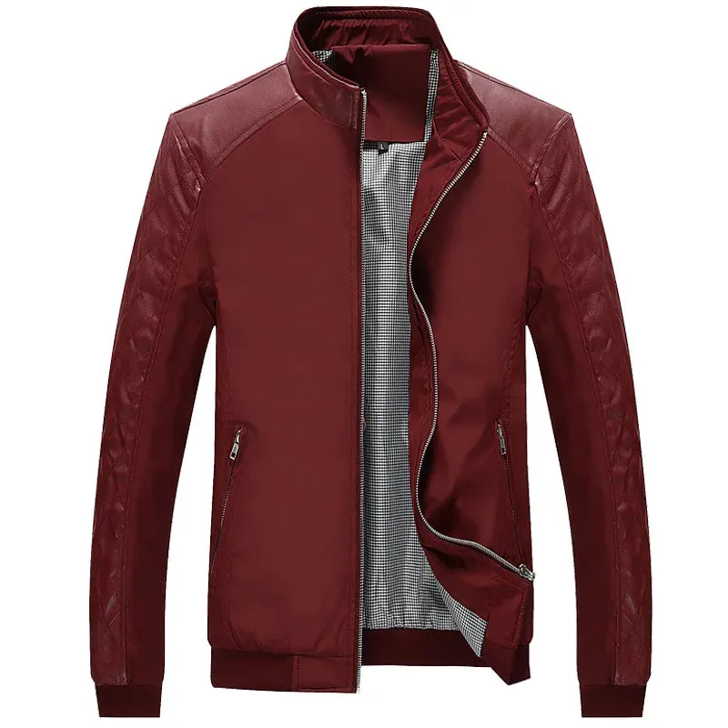 leather jacket for men classic leather jacket stylish leather