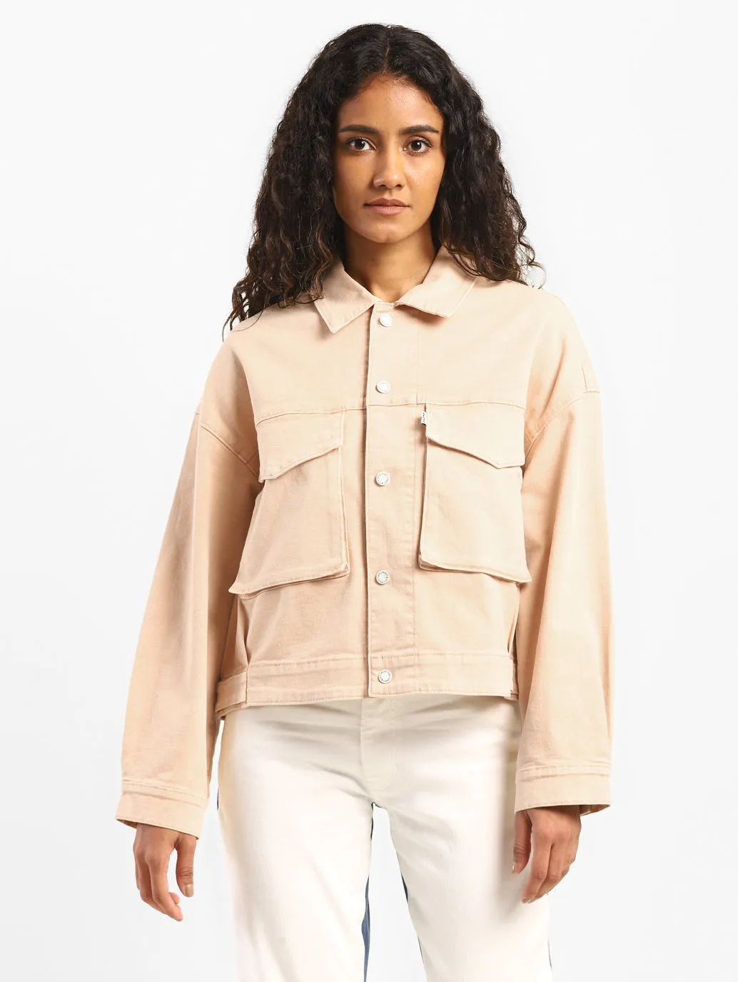 Levi's x Deepika Padukone Cropped Trucker Jacket