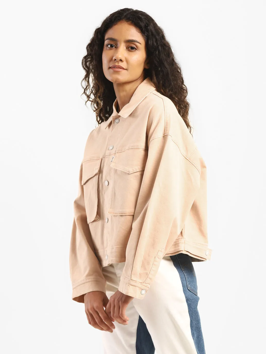 Levi's x Deepika Padukone Cropped Trucker Jacket