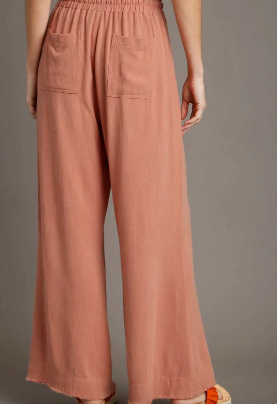 Linen Blend Pants