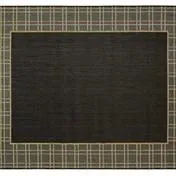 Logan Chestnut Border Indoor/Outdoor Rug