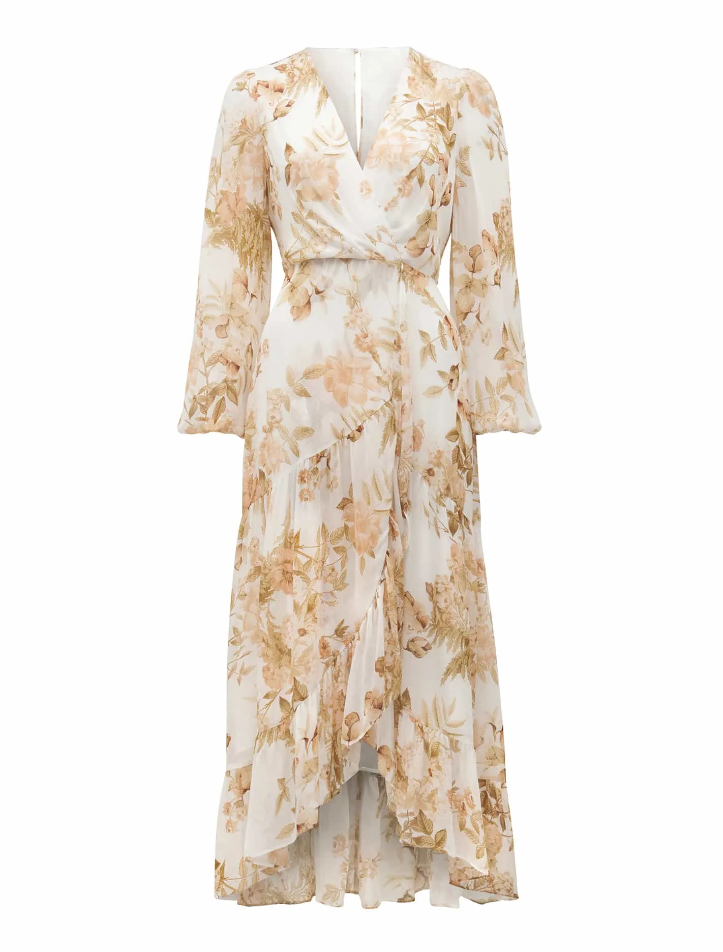 Lola Long Sleeve Printed Maxi Dress