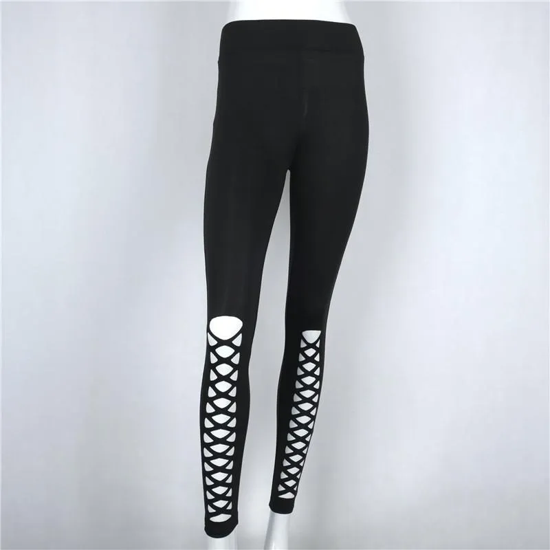 Low Rise Cropped Running Leggings for Women