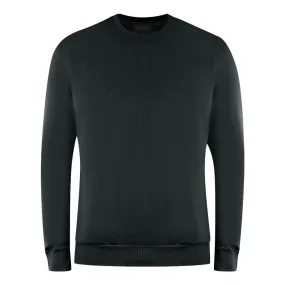 Lyle & Scott Golf Tech Crew Neck Black Jumper