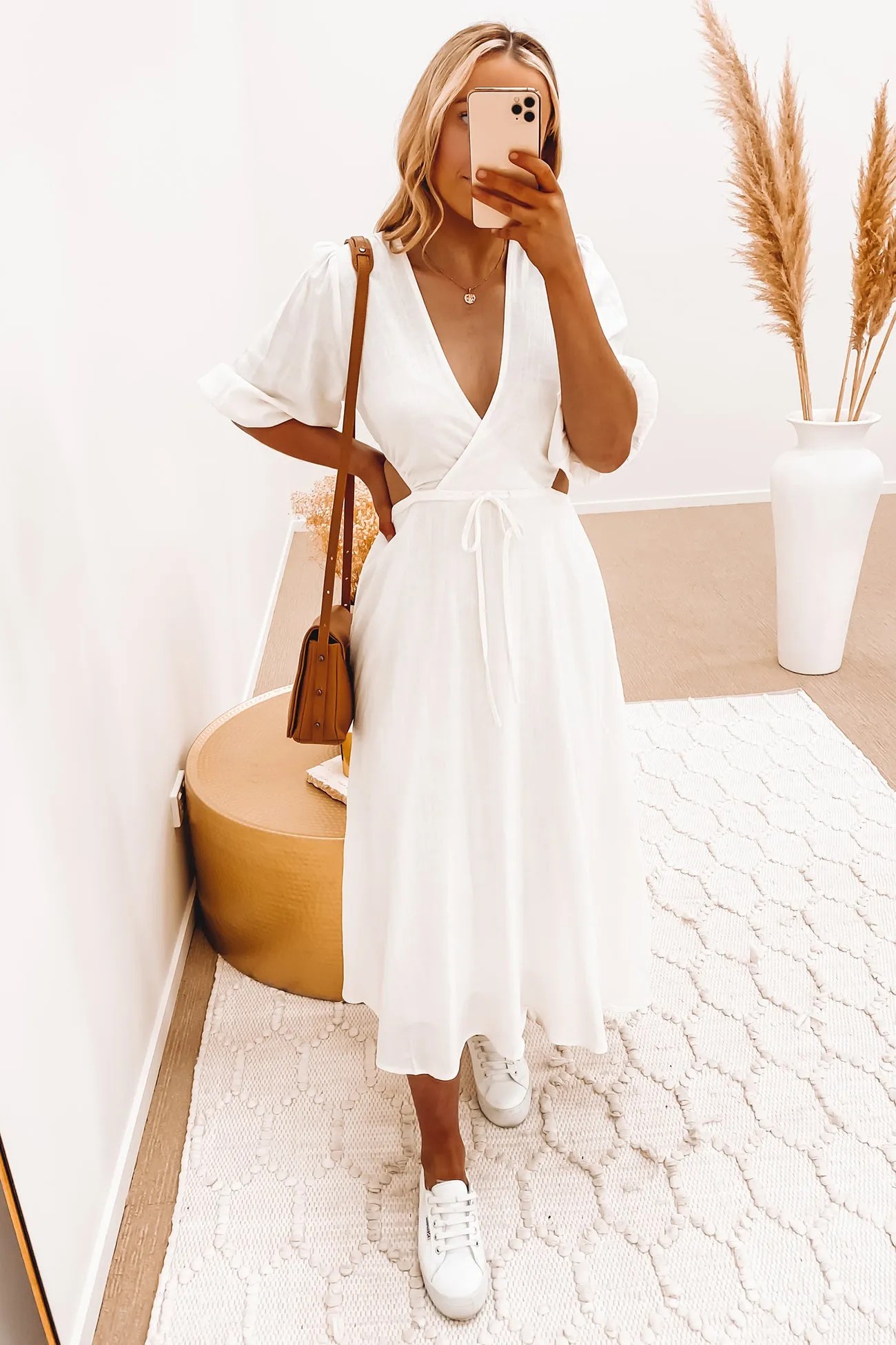 Mahler Maxi Dress White