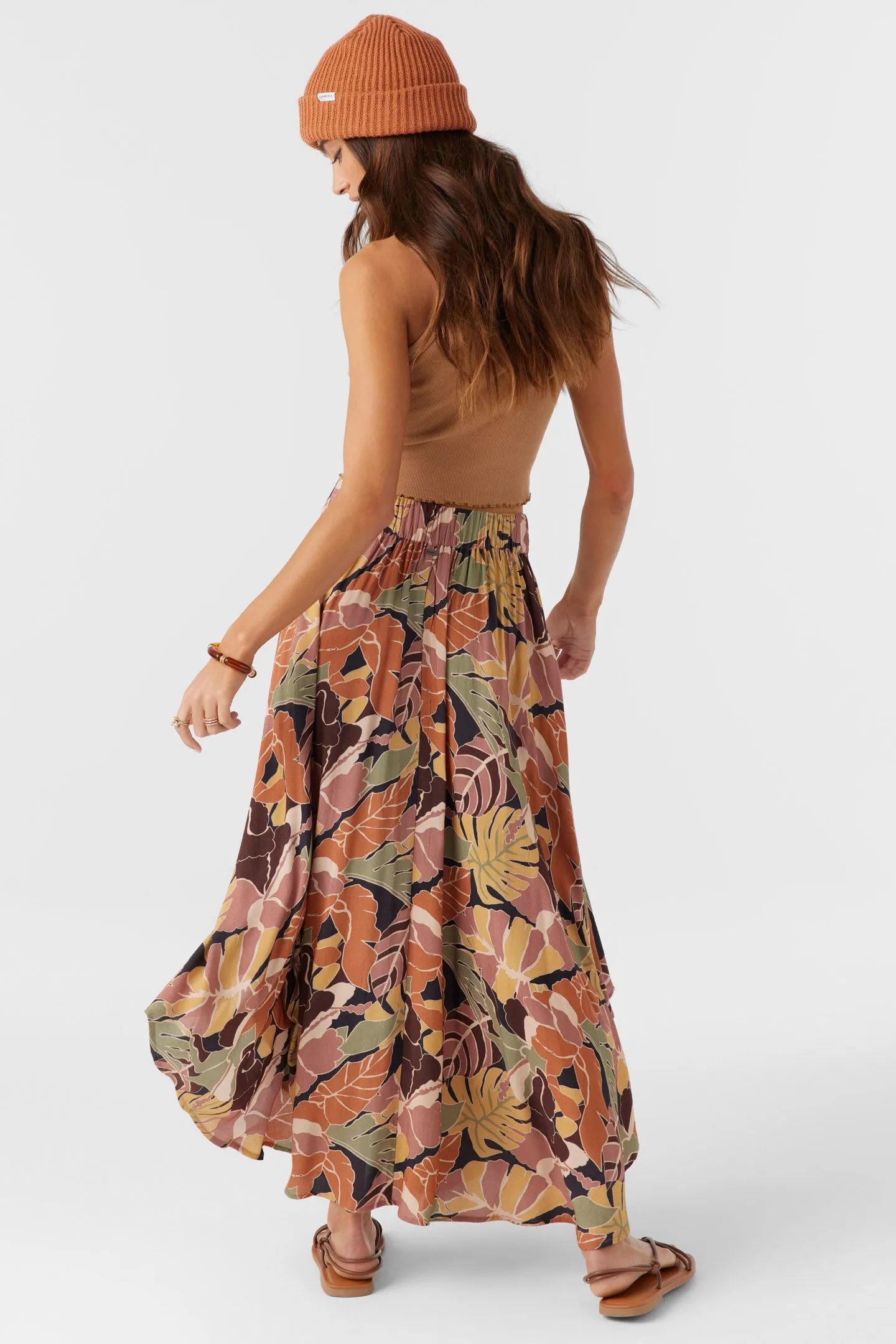 MARNIE SIREN ABSTRACT MAXI SKIRT