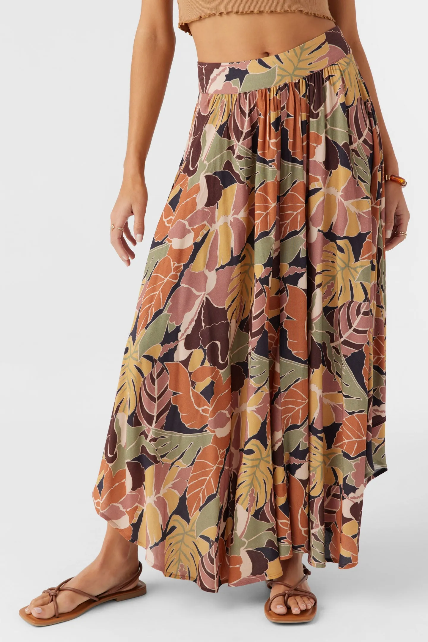 MARNIE SIREN ABSTRACT MAXI SKIRT