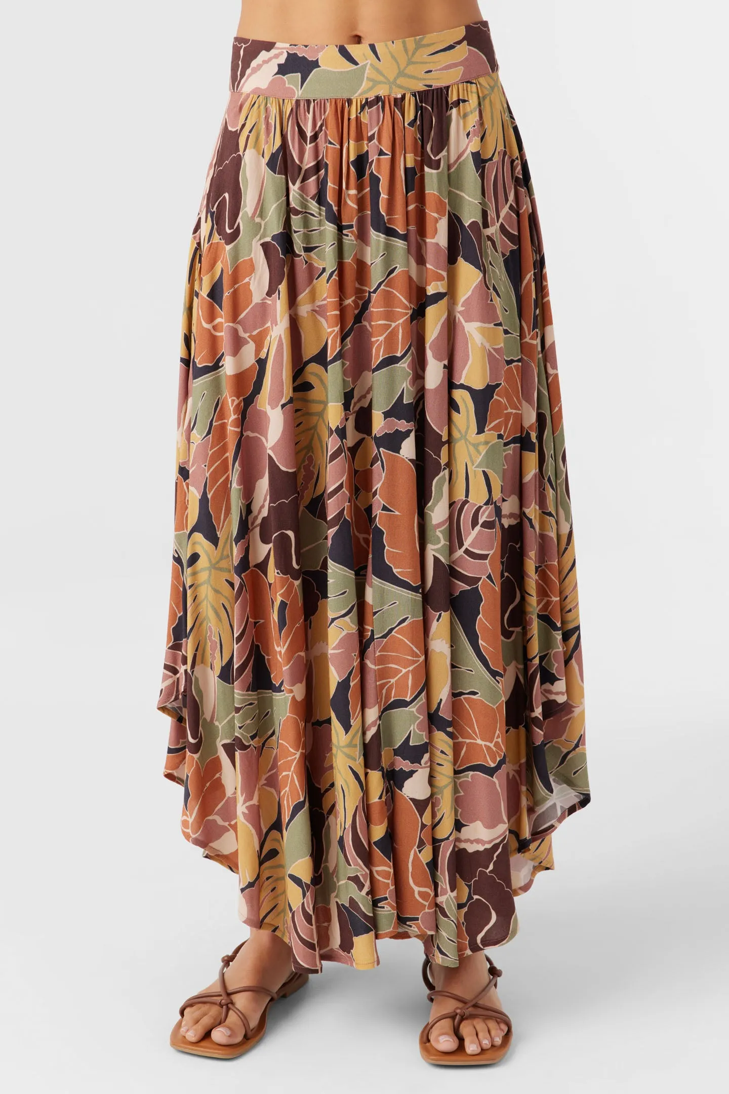 MARNIE SIREN ABSTRACT MAXI SKIRT