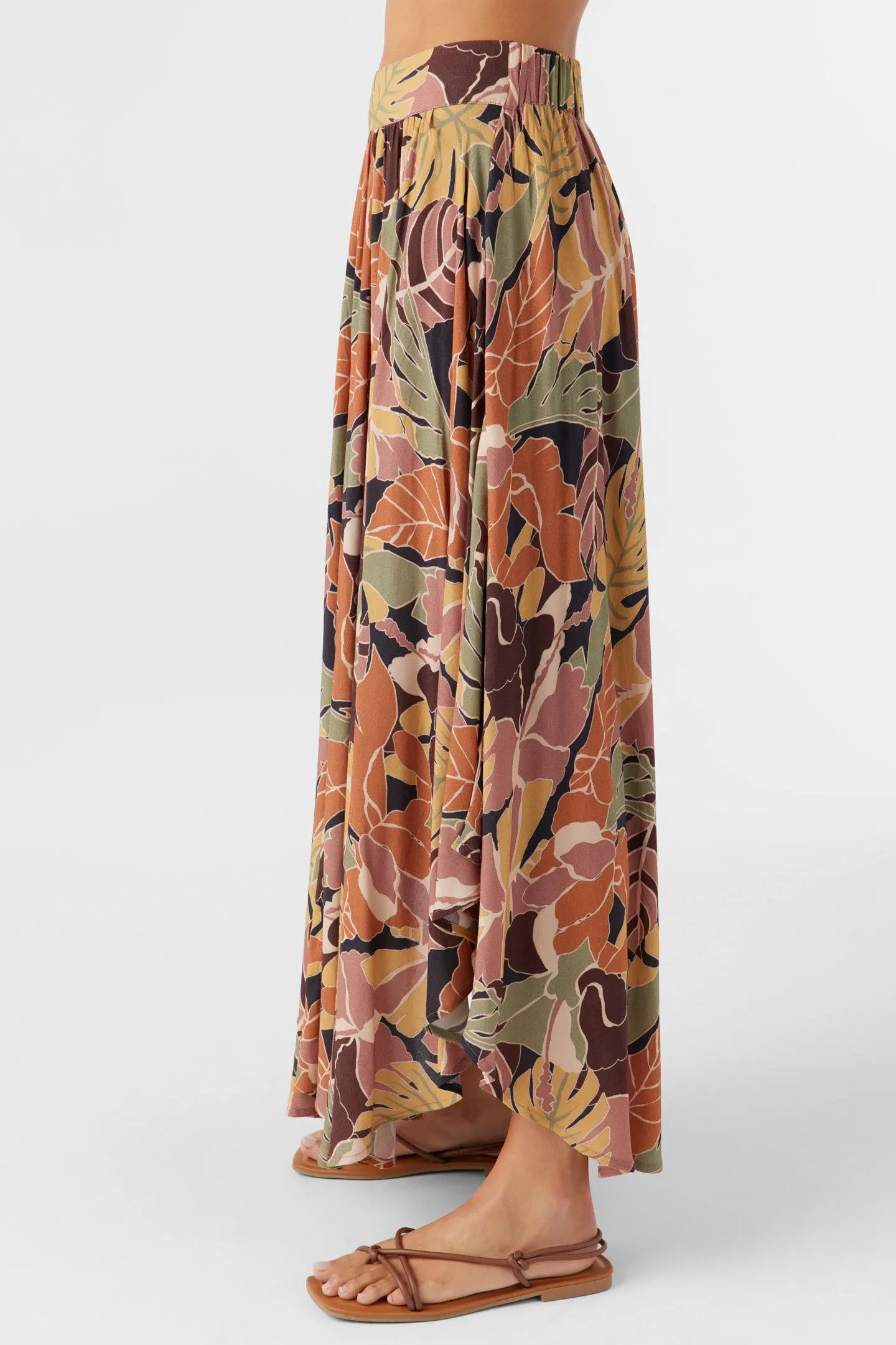 MARNIE SIREN ABSTRACT MAXI SKIRT