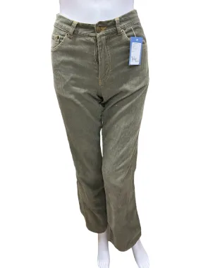 Mauigirl Size 0 Olive Corduroy Consignment Ladies Pants