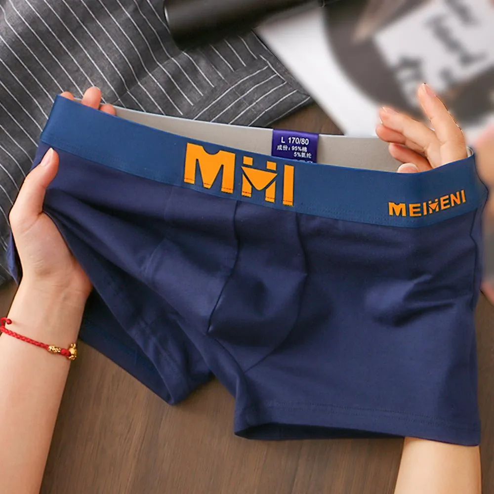 Men's Breathable Cotton Boxer Briefs