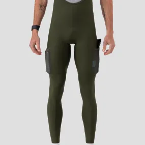 Men's Lightweight Cargo Bib Tight - Olive