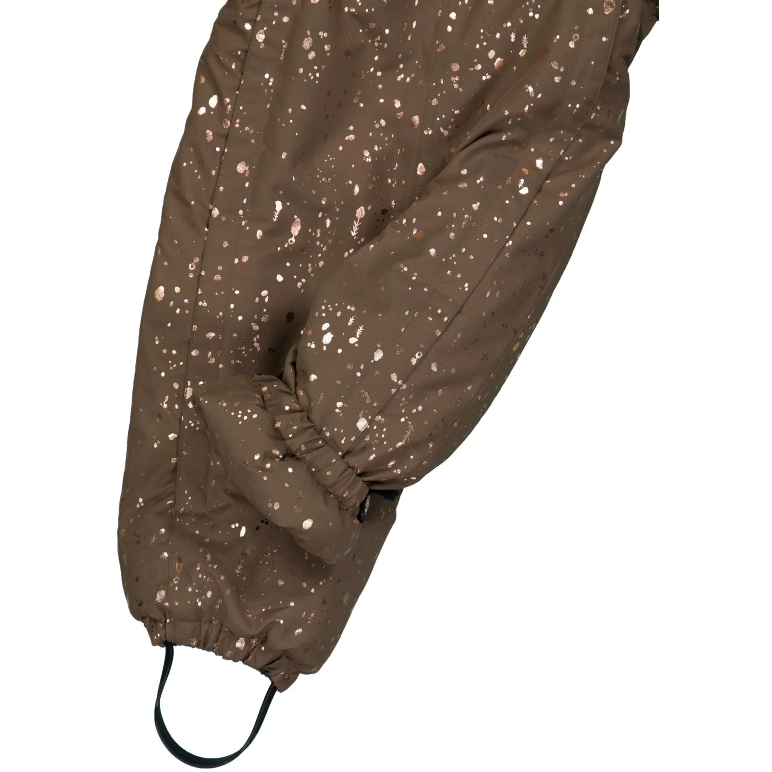 Mikk-Line Chocolate Chip Polyester undefined Suit Glitter