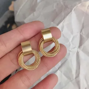 Multi-layer Circle Earrings