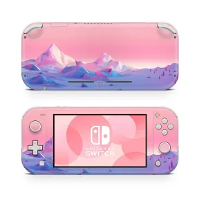 Nintendo Switch Lite Skin Decals - Universe Mountain - Wrap Vinyl Sticker