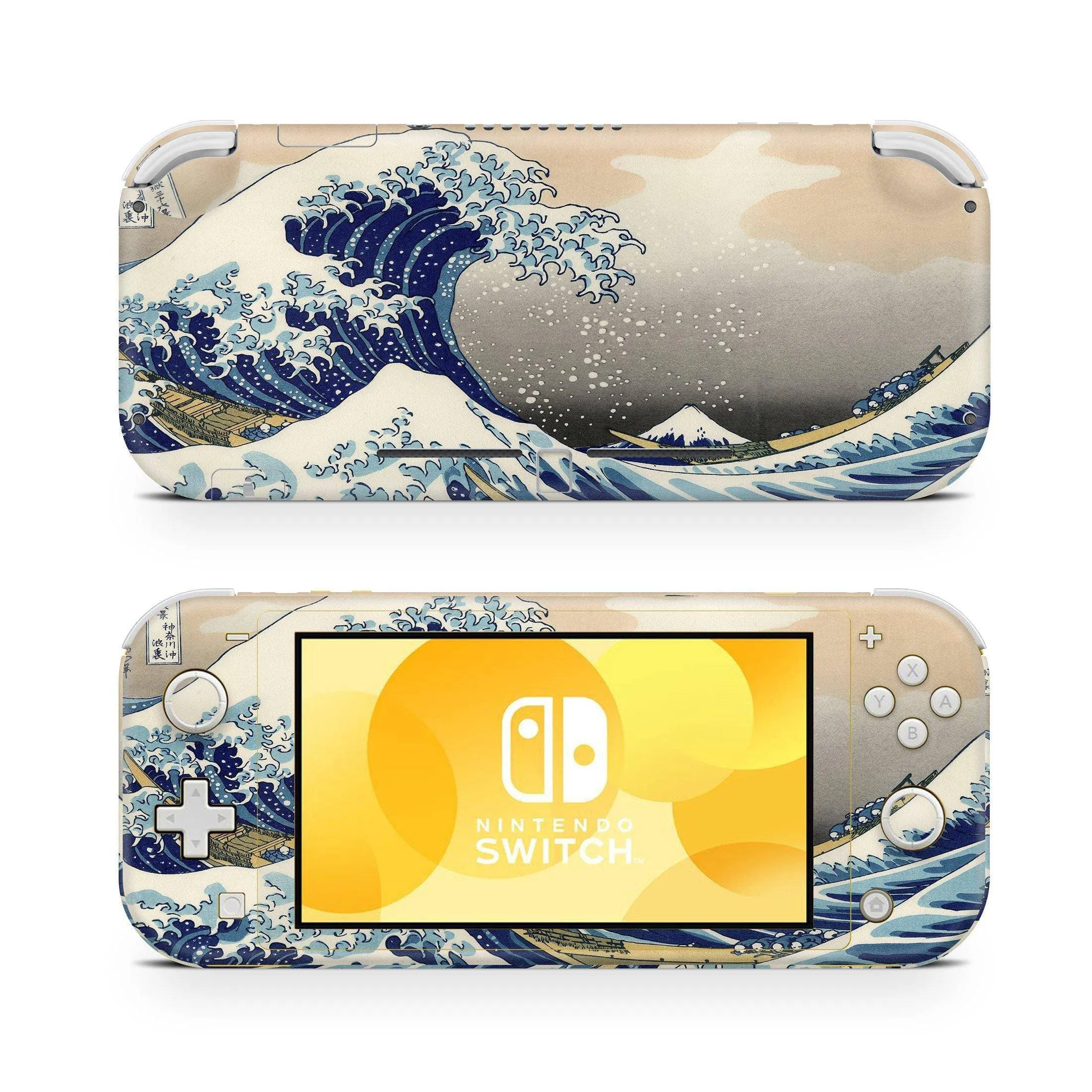 Nintendo Switch Lite Skin Decals - Wave Beach - Wrap Vinyl Sticker