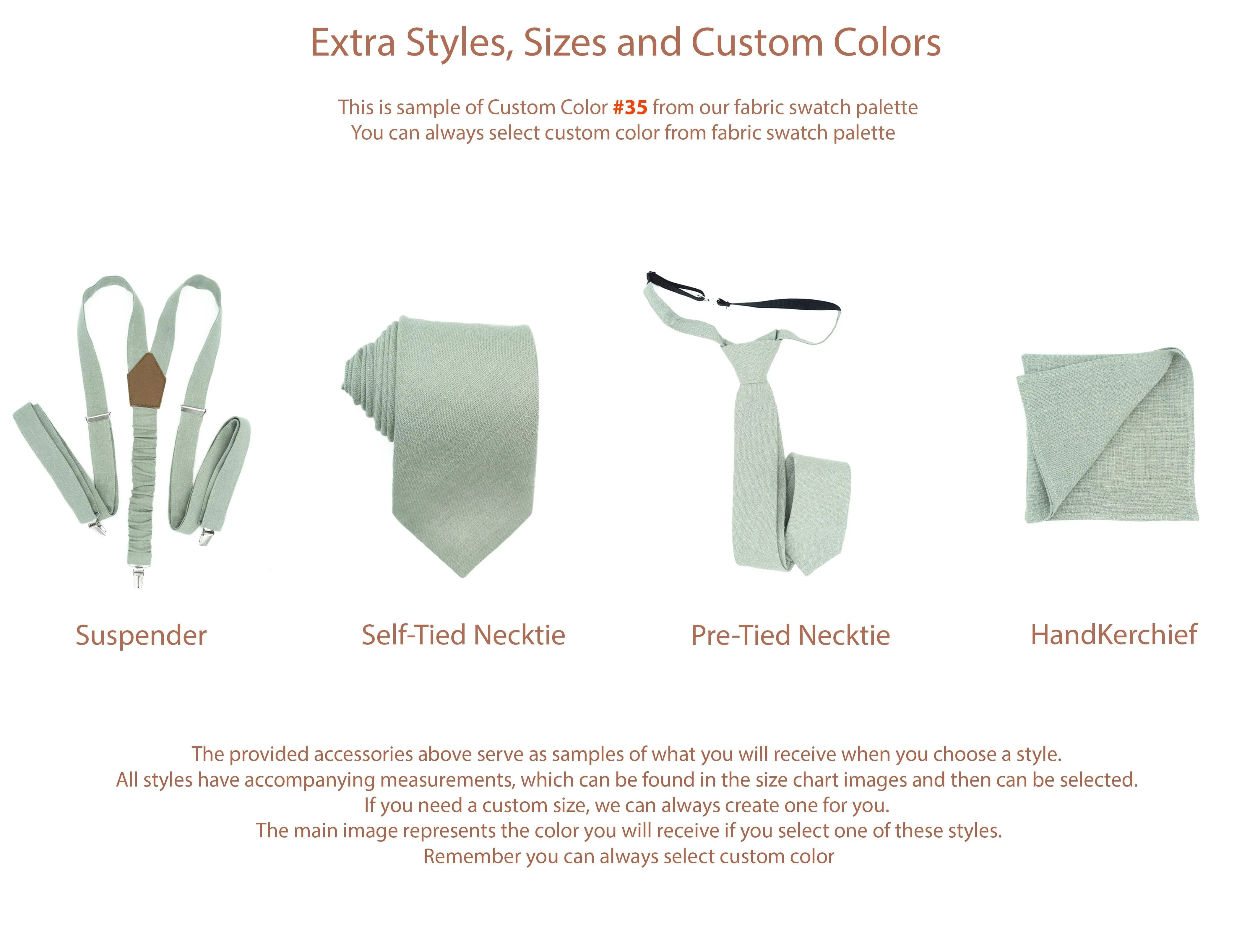 Nude Eco-Friendly Linen Bow Ties for Men - Timeless Elegance and Sustainability