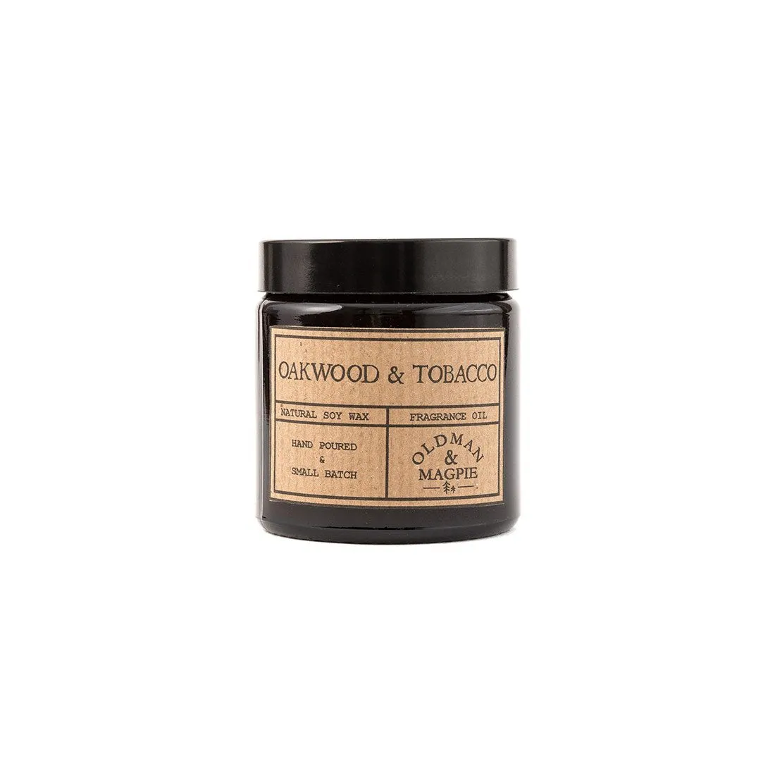 Oakwood and Tobacco Soy Wax Candle