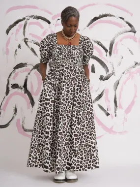 Oba Statement Leopard  Maxi Dress