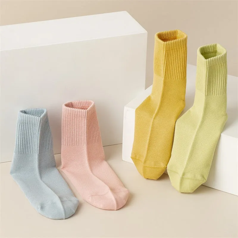 OCW Women Socks Breathable Elastic Fabric Summer Winter Comfortable