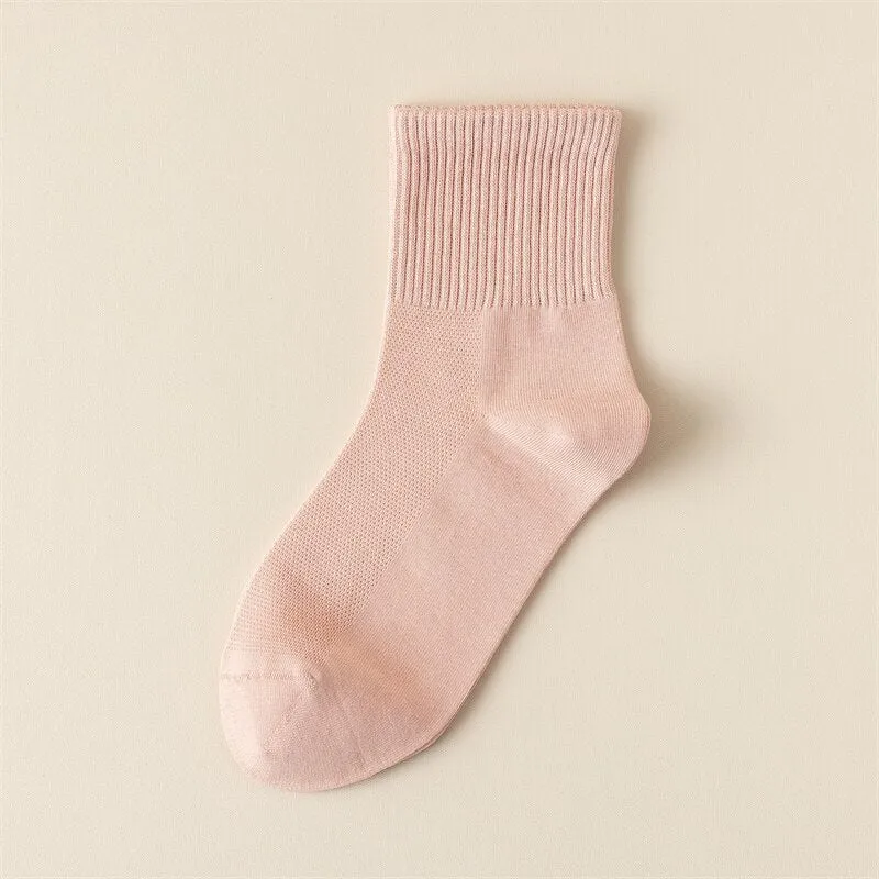 OCW Women Socks Breathable Elastic Fabric Summer Winter Comfortable