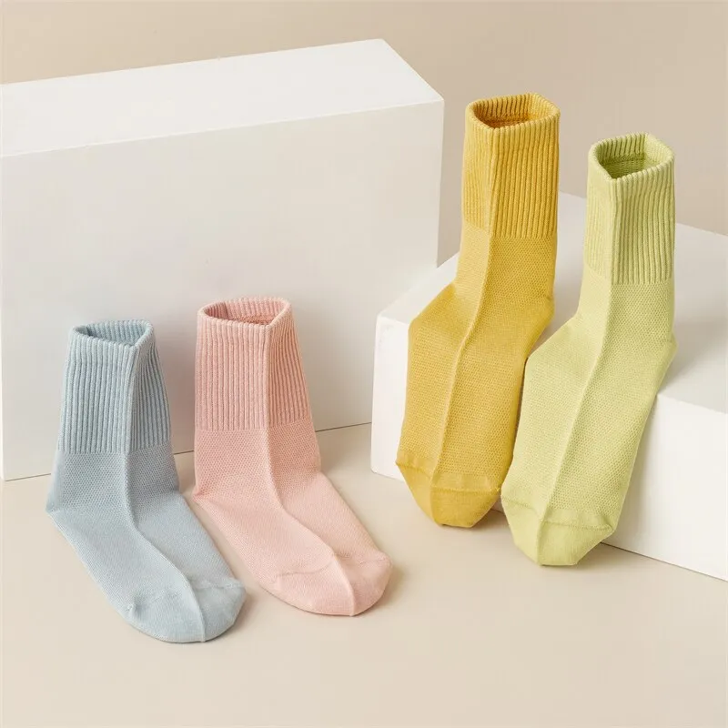 OCW Women Socks Breathable Elastic Fabric Summer Winter Comfortable