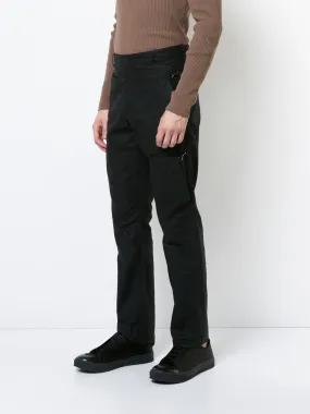 Oiled Cotton Cargo Pants