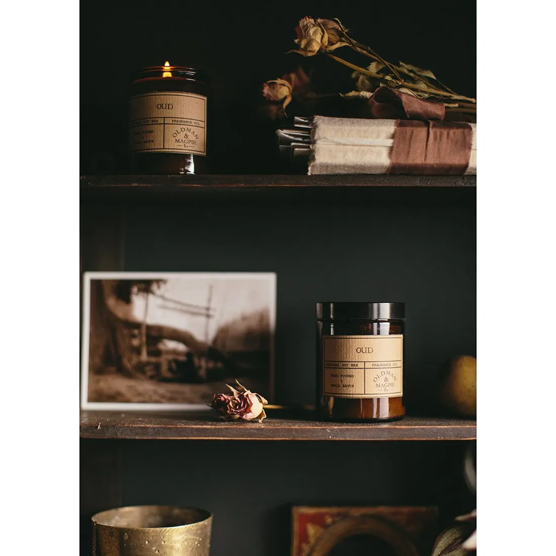 Oud Soy Wax Candle