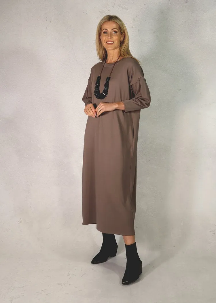 Oversized Dress - Mocha