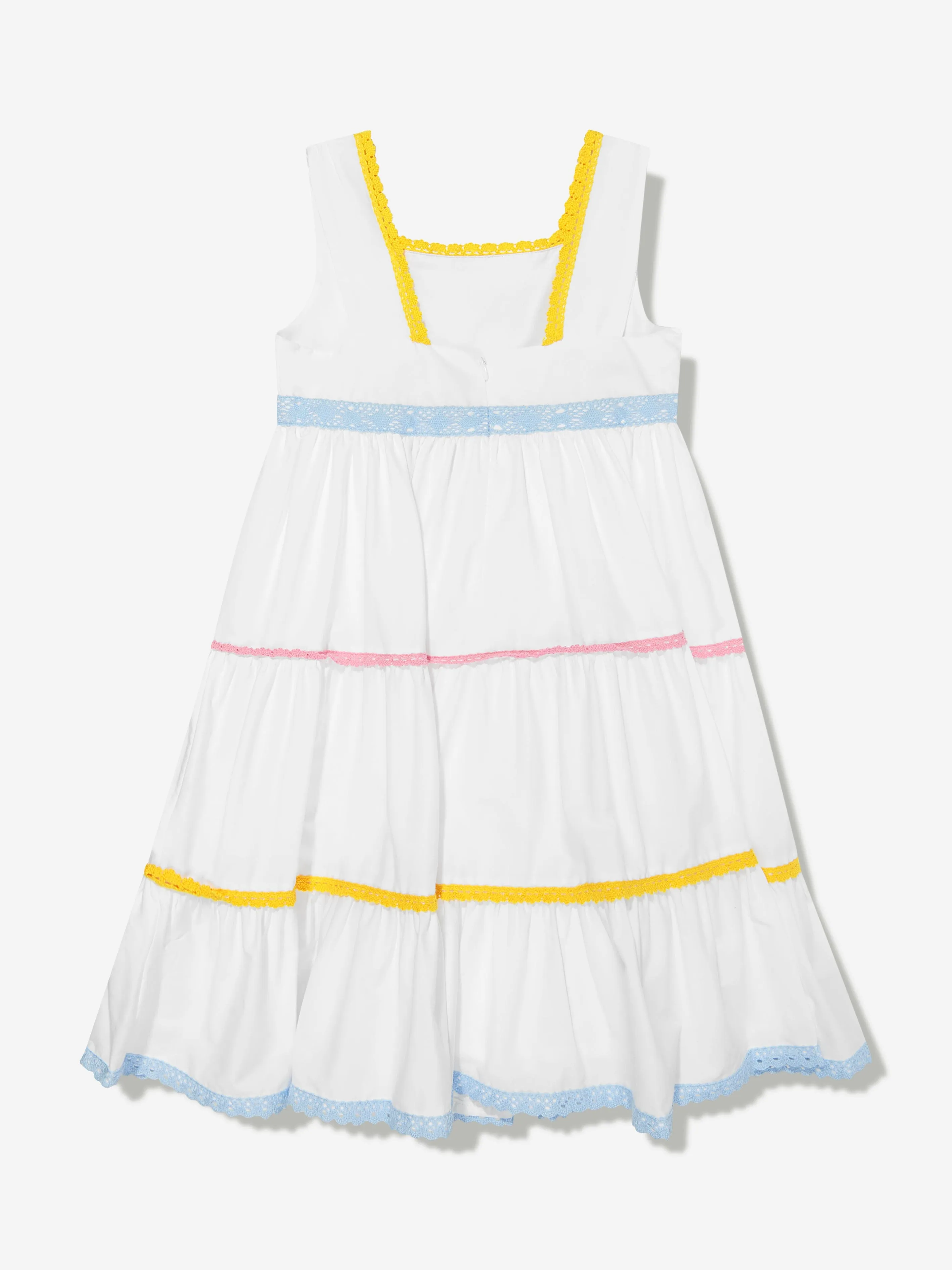 Patachou Girls Maxi Dress in White