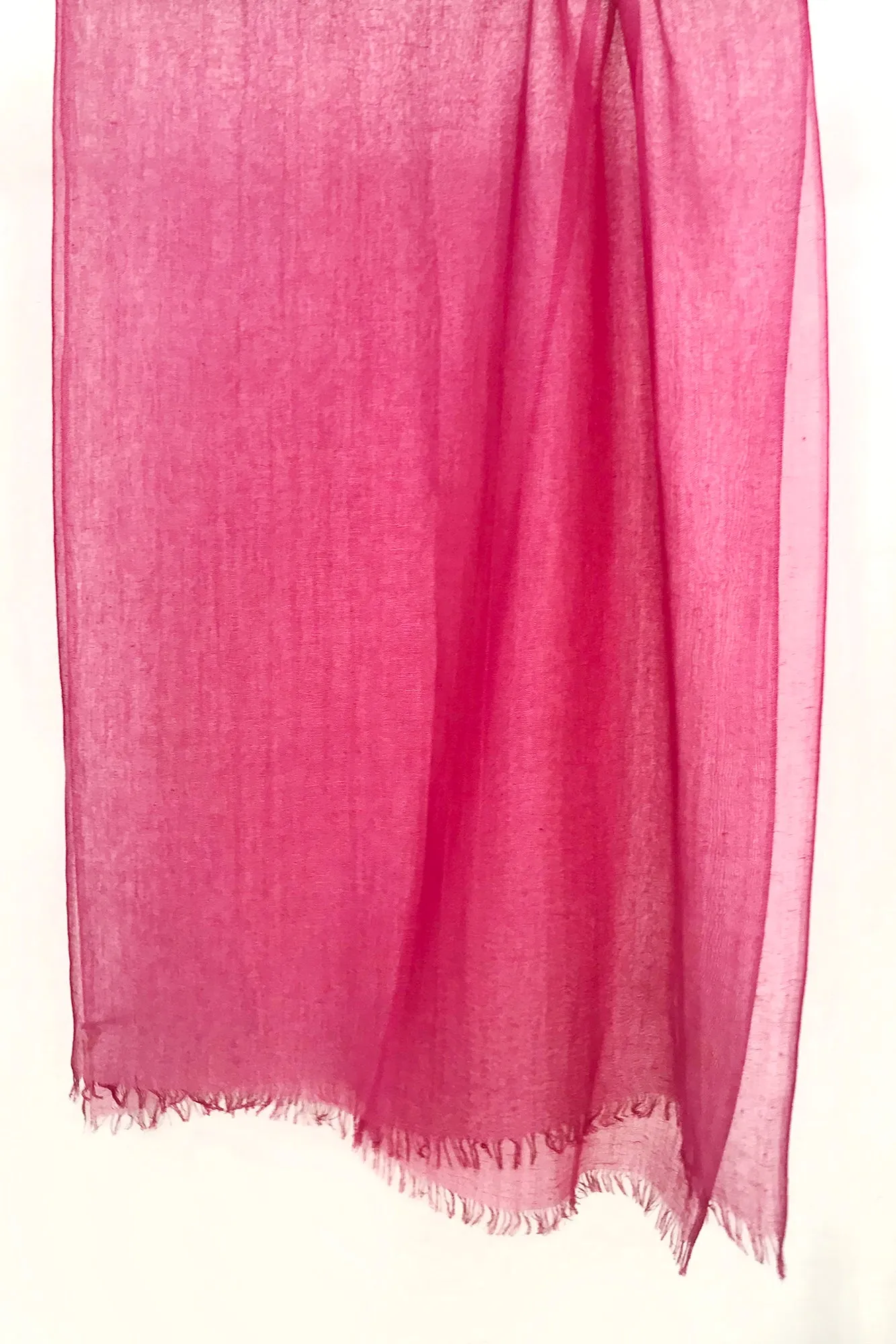 Pink Tale Silk Linen Cashmere Scarf