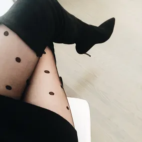 Polka Dot Tights