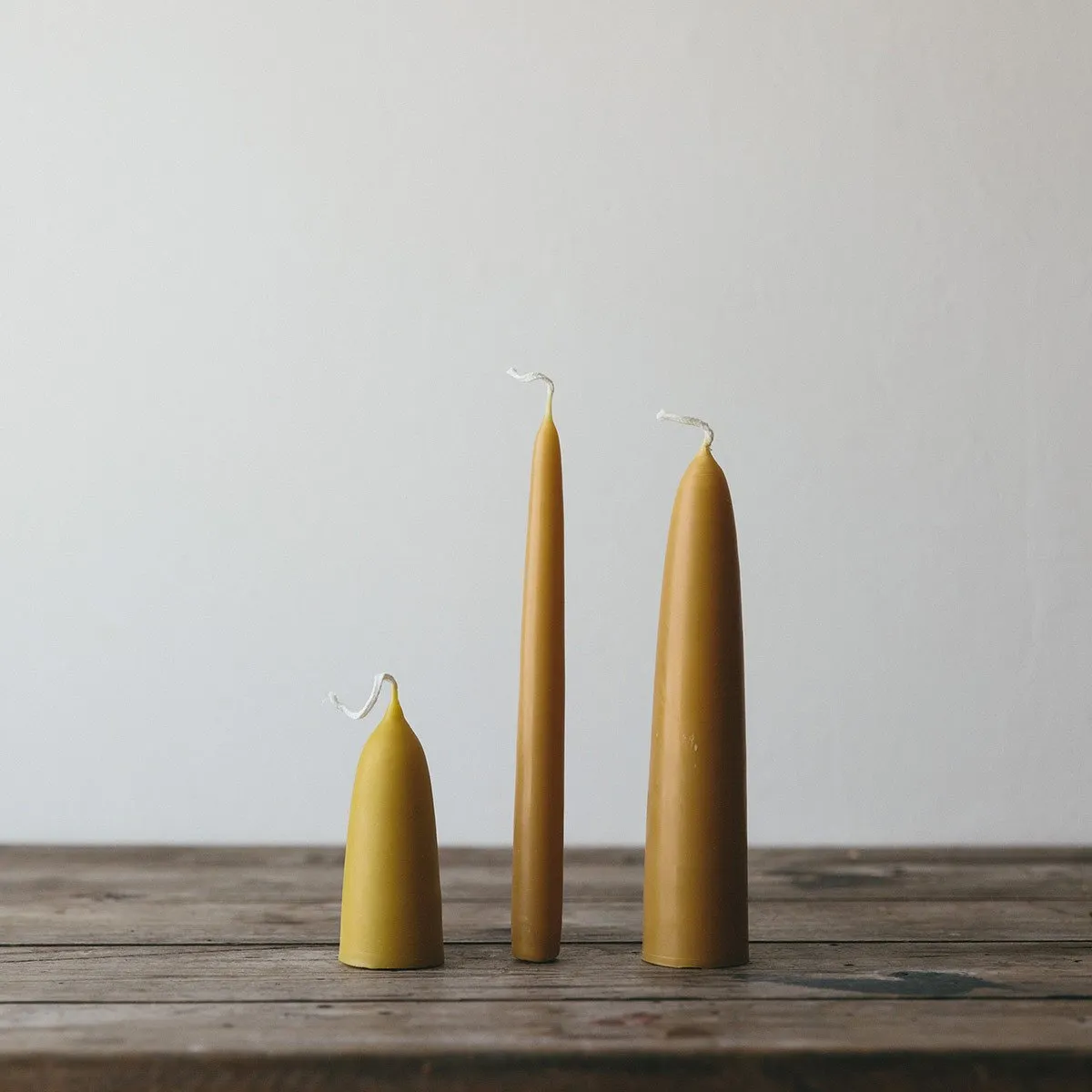 Pure Beeswax Dinner Candles