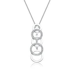 Rochelle Zirconia Ring Necklace