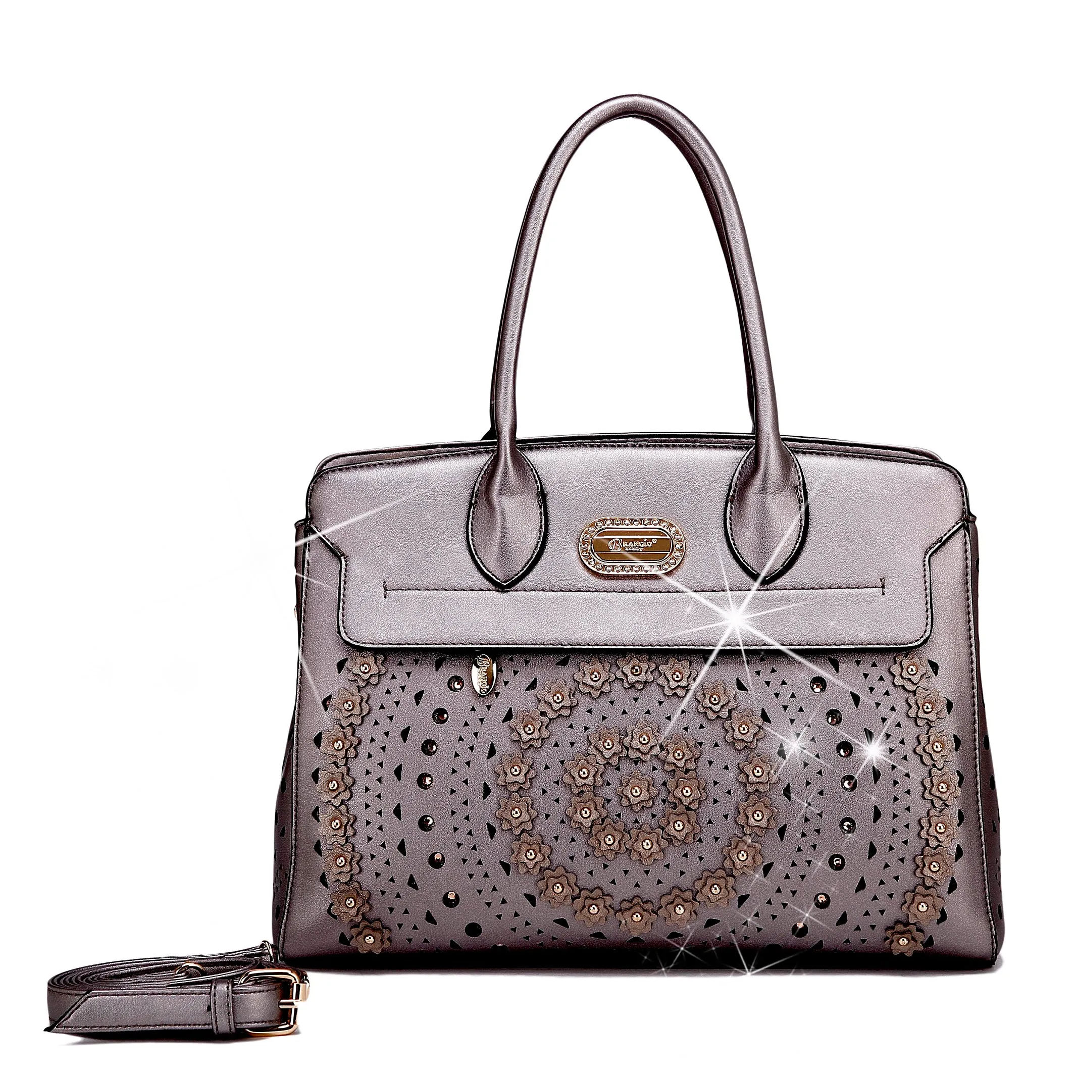 Rosè Celestial Star Vegan Leather Designer Handbag