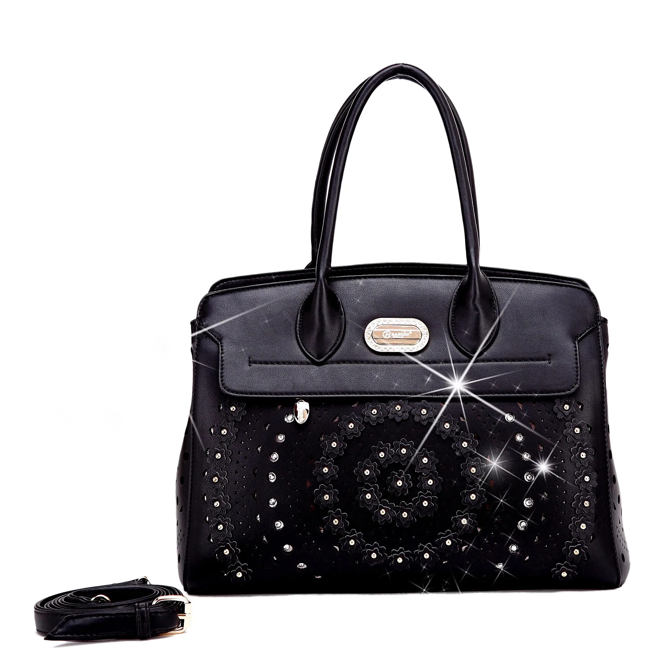 Rosè Celestial Star Vegan Leather Designer Handbag