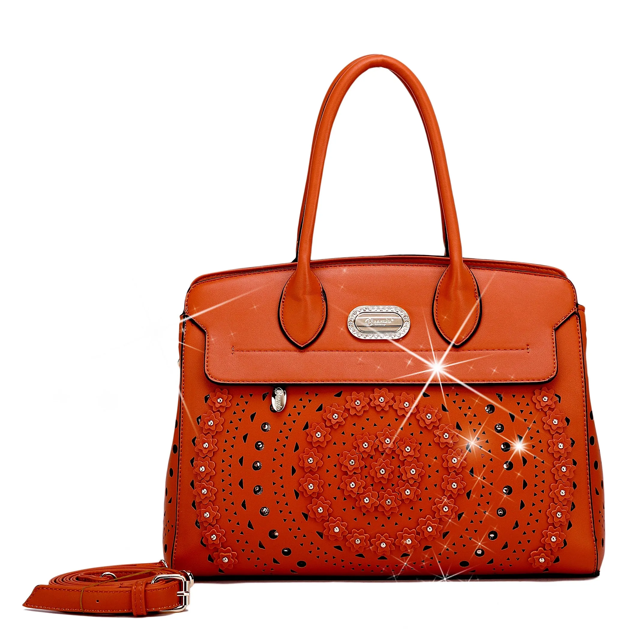 Rosè Celestial Star Vegan Leather Designer Handbag