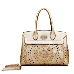 Rosè Celestial Star Vegan Leather Designer Handbag