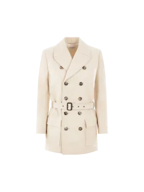 Saharienne Sustainable Cotton Overcoat