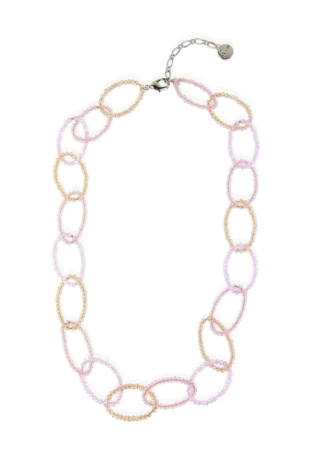 Sampark Oval Linked Collar Necklace